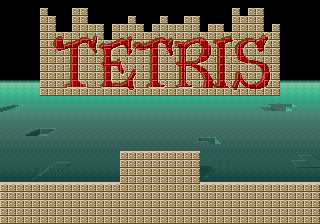 Tetris + Bloxeed (Korean System 16 bootleg) (ISG Selection Master Type 2006) Title Screen